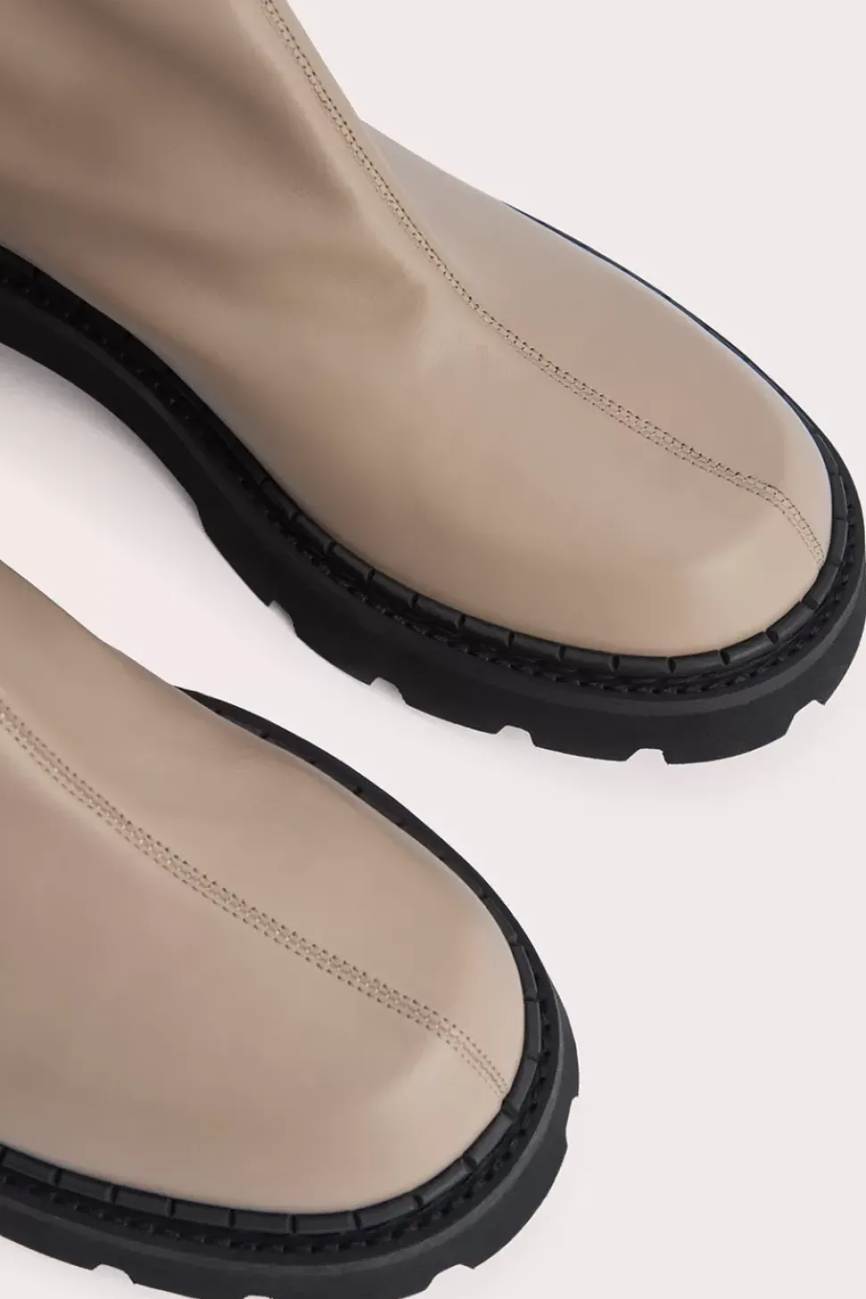 Alister Taupe Nappa Leather