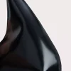 Amber Black Semi Patent Leather