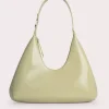 Amber Olive Semi Patent Leather