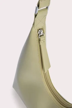 Amber Olive Semi Patent Leather