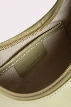Amber Olive Semi Patent Leather