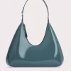 Amber Petrol Semi Patent Leather