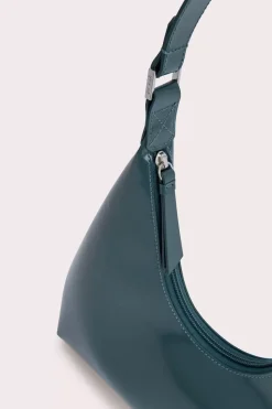 Amber Petrol Semi Patent Leather