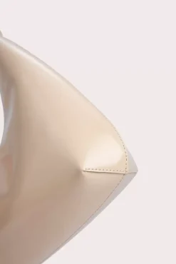 Amber Sable Semi Patent Leather