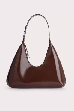 Amber Sequoia Semi Patent Leather