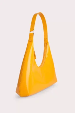 Amber Sunflower Semi Patent Leather