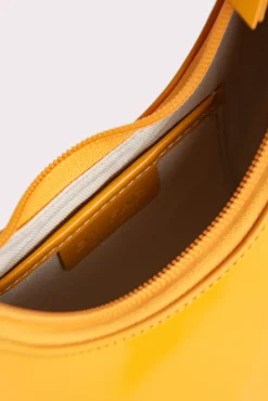 Amber Sunflower Semi Patent Leather