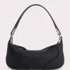 Amira Black Flat Grain Leather