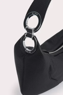 Amira Black Flat Grain Leather
