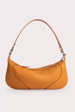 Amira Caramel Flat Grain Leather