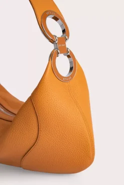Amira Caramel Flat Grain Leather