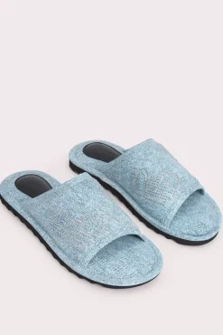 Ari Denim Stud Leather