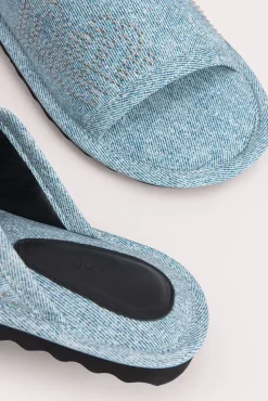 Ari Denim Stud Leather