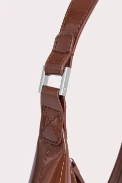Baby Amber Chocolate Patent Leather