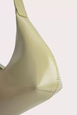 Baby Amber Olive Semi Patent Leather