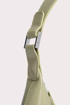 Baby Amber Olive Semi Patent Leather