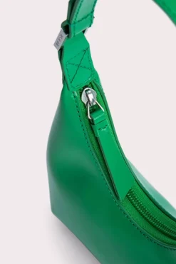 Baby Amber Super Green Semi Patent Leather