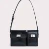 Baby Billy Black Semi Patent Leather