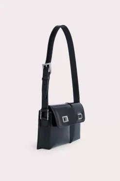 Baby Billy Black Semi Patent Leather