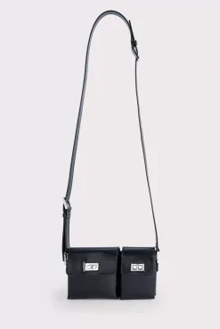 Baby Billy Black Semi Patent Leather