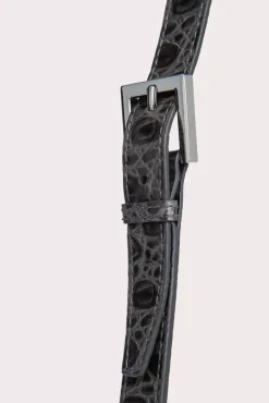 Baby Billy Cement Croco And Semi Patent Leather