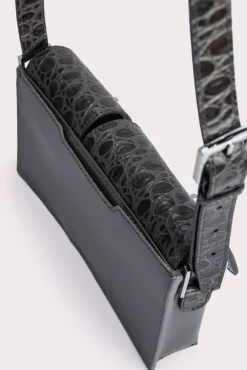 Baby Billy Cement Croco And Semi Patent Leather