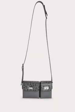 Baby Billy Cement Croco And Semi Patent Leather