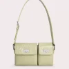 Baby Billy Olive Croco And Semi Patent Leather