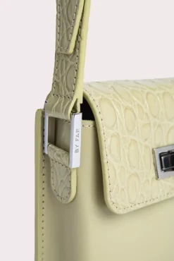 Baby Billy Olive Croco And Semi Patent Leather
