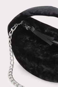 Baby Cush Black Crushed Velvet