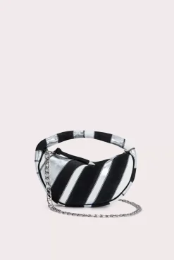 Baby Cush Black Patchwork Leather