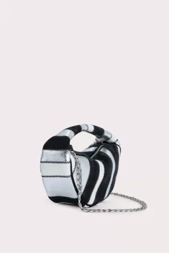 Baby Cush Black Patchwork Leather