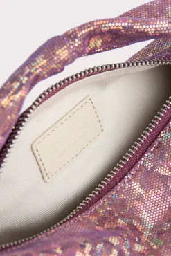 Baby Cush Disco Violet Hologram Leather