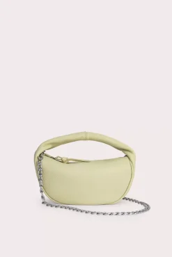 Baby Cush Olive Flat Grain Leather