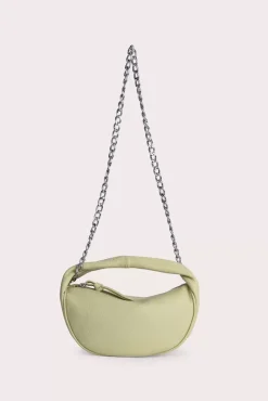 Baby Cush Olive Flat Grain Leather