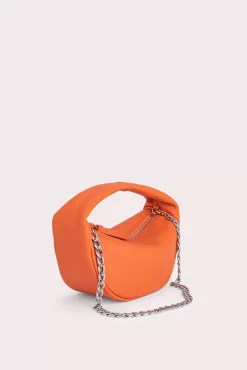 Baby Cush Papaya Flat Grain Leather