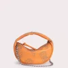 Baby Cush Tangerine Stud Leather