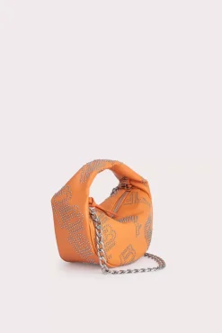 Baby Cush Tangerine Stud Leather