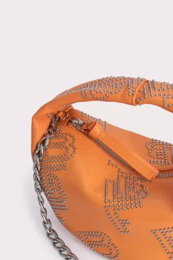 Baby Cush Tangerine Stud Leather