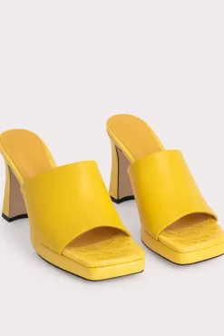Beliz Duckling Croco And Nappa Leather