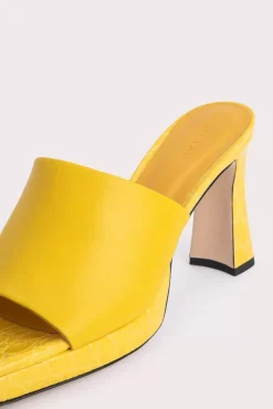 Beliz Duckling Croco And Nappa Leather