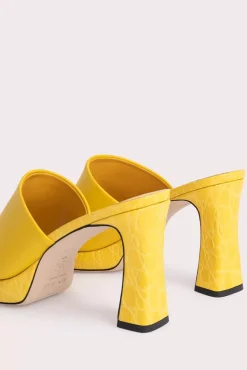 Beliz Duckling Croco And Nappa Leather