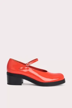 Beth Flame Patent Leather