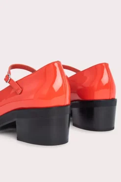 Beth Flame Patent Leather