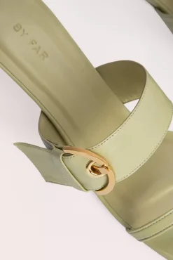 Bettina Olive Gloss Leather
