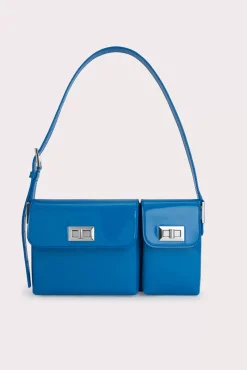 Billy Cerulean Patent Leather