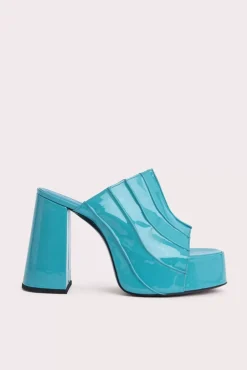 Brad Aquamarine Patent Leather