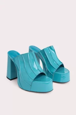 Brad Aquamarine Patent Leather