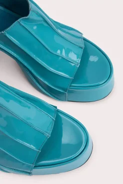 Brad Aquamarine Patent Leather
