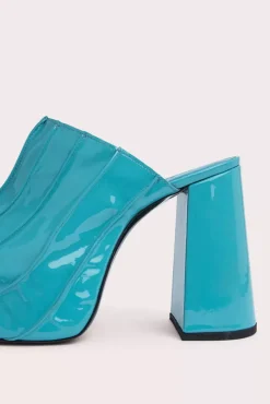 Brad Aquamarine Patent Leather